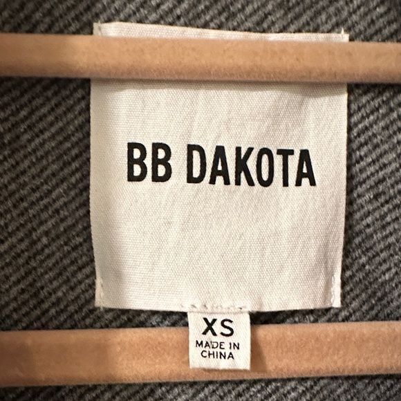 NWOT Women’s‎ BB Dakota Brinleigh Heathered Structured Gray Coat - Picture 4 of 6